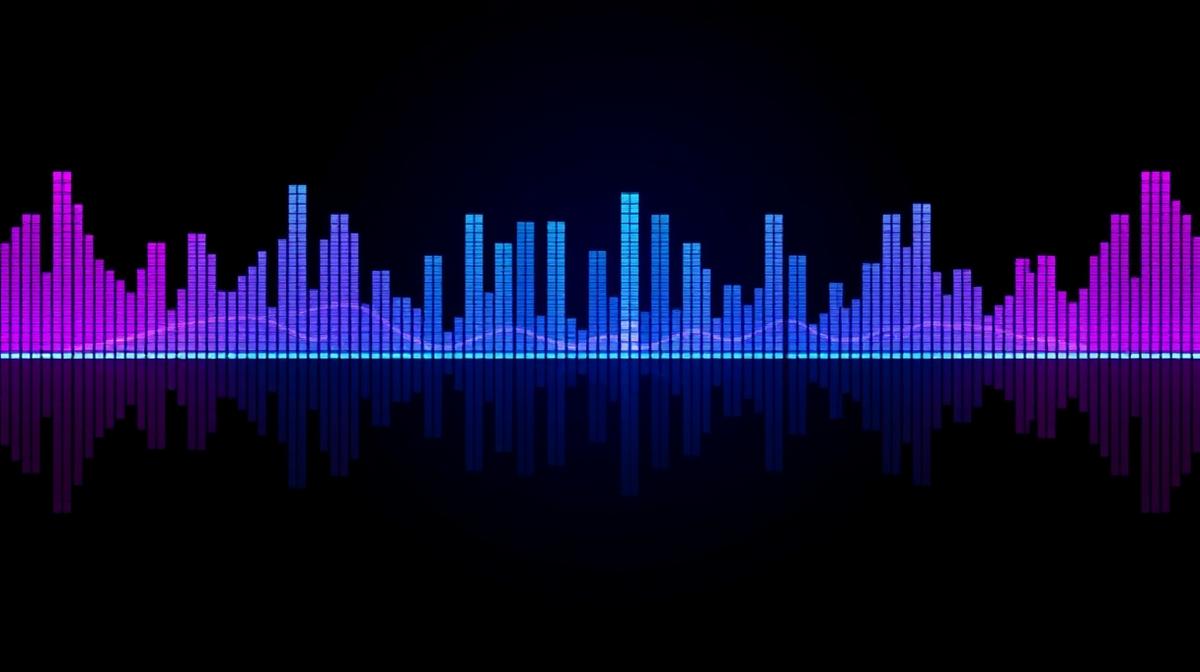 Visualizzazione audio moderna