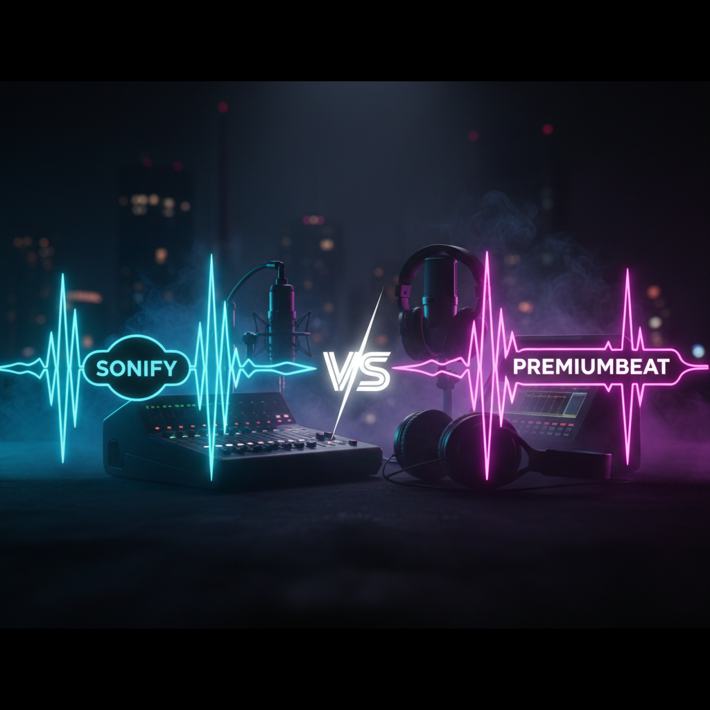 Sonify vs PremiumBeat: Buy-out Music for Broadcast and TV