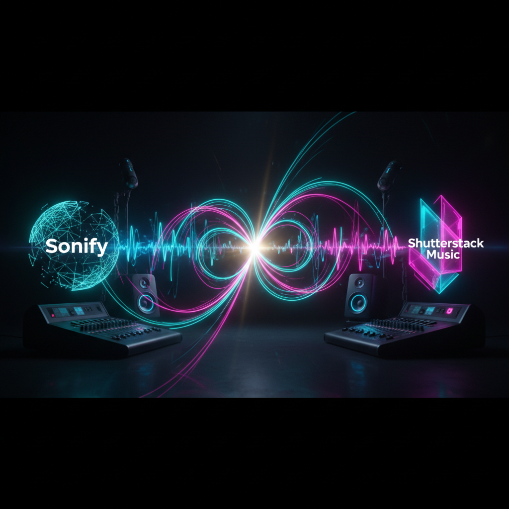 Sonify vs Shutterstock Music: Exclusive Buy-out vs Shared Licensing