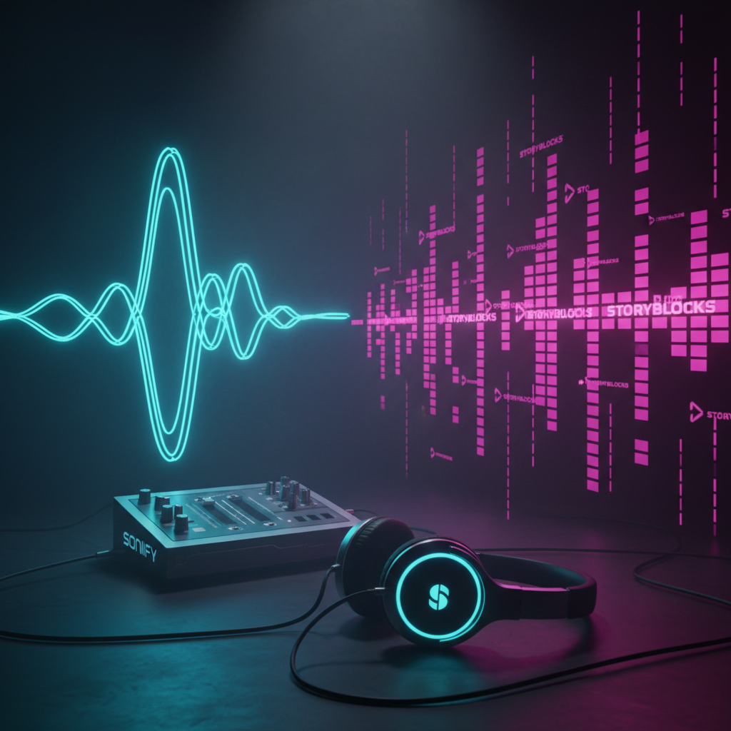 Sonify vs Storyblocks: Unique Tracks vs Endless Generic Libraries